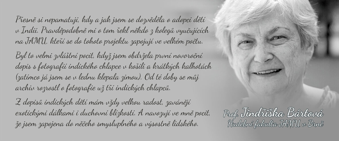 Medailonek Prof. Jindřišky Bártové
