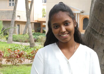 Induja se od dětství chce stát doktorkou