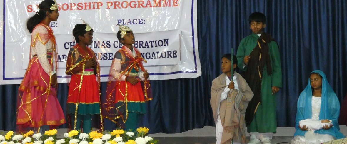 vánoční besídka - Bangalore, St. Aloysius College