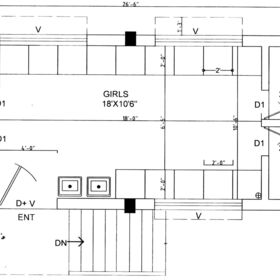 WC pro dívky - přízemí WC pro dívky - přízemí
