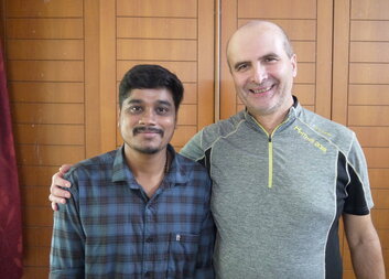 Farář z Letohradu potkal v Indii vděčného absolventa