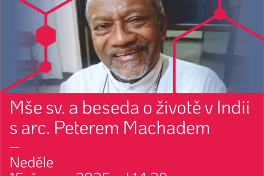 Setkání s indickým arcibiskupem
