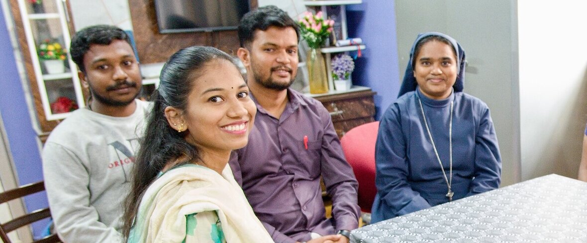 Arpitha (vlevo) a Archana (vpravo). Foto: Martin Šoltys