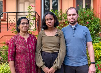 P. Jan Pitřinec navštívil indickou dívku Rachel